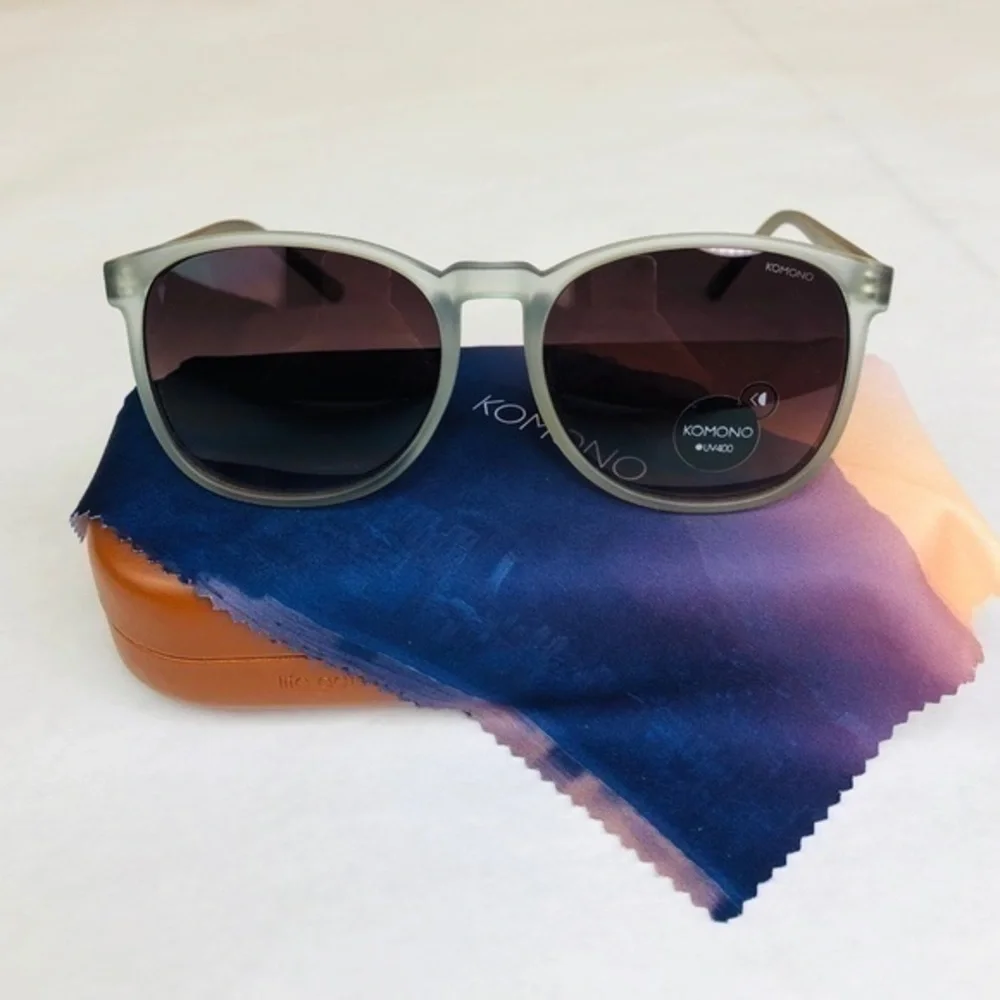 KOMONO Urkel Heaven Blue Sunglasses NEW UV400